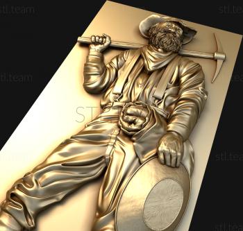 3D model Gold miner (STL)